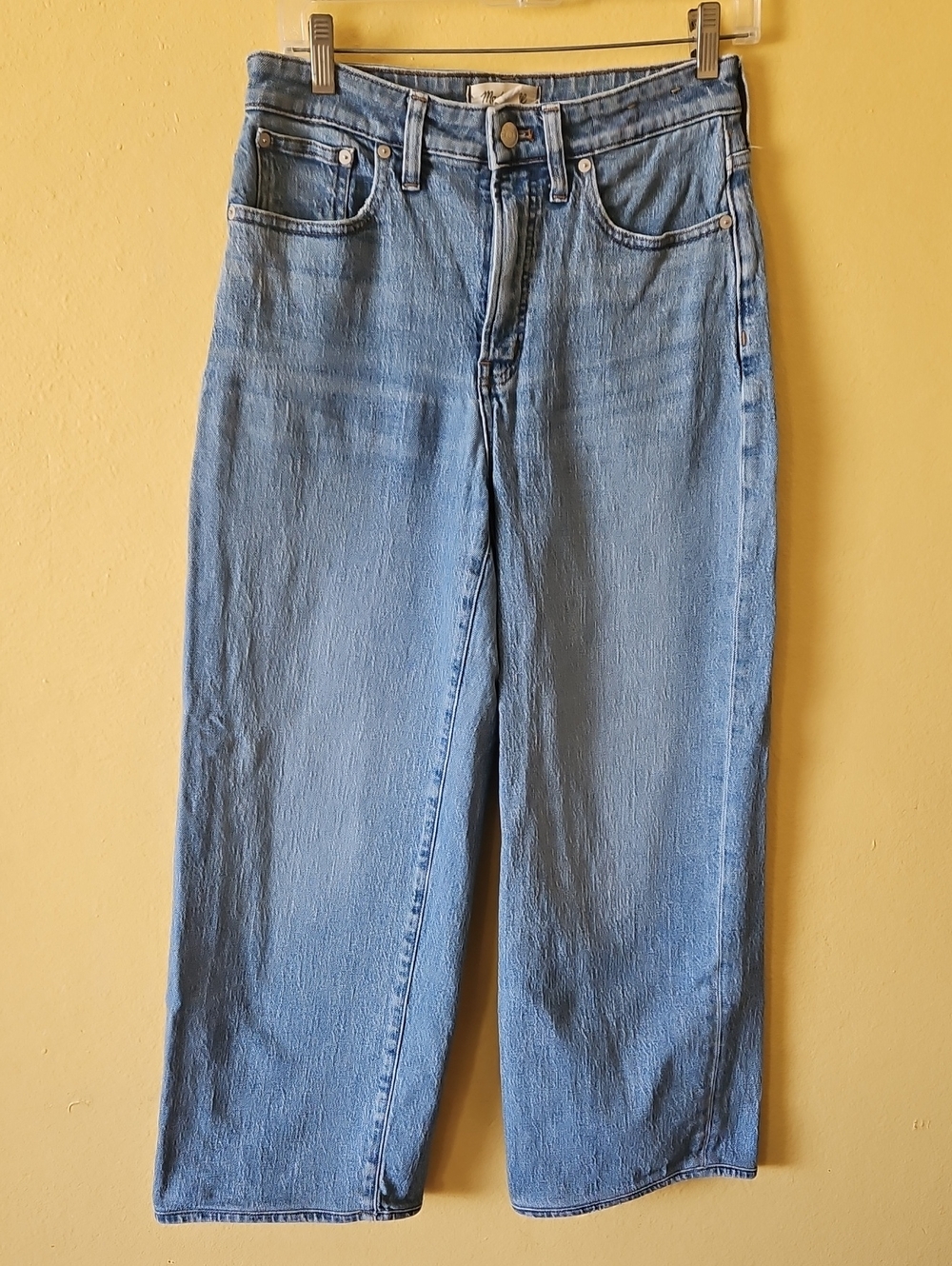 Madewell Light Blue Women's Wide-Leg Jeans 28